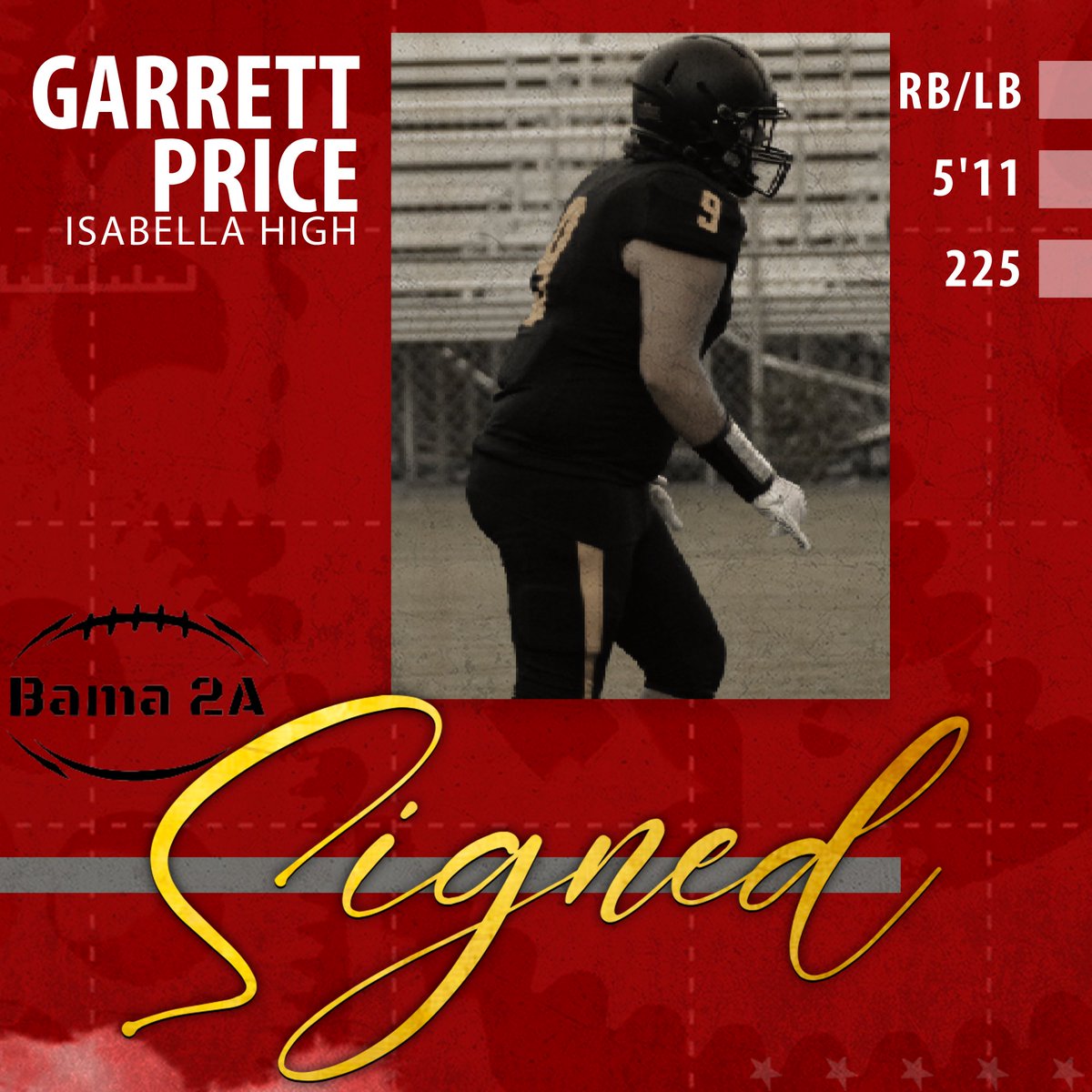 🚨New Member🚨
Everyone welcome <a href="/Gprice09/">Garrett Price🏈🎲</a> to the Bama 2A Recruiting Platform❗️
#Winners_Win