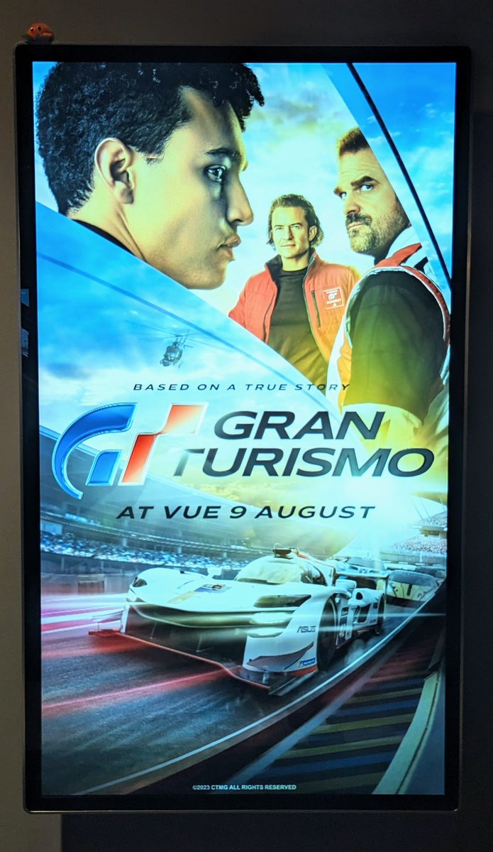 SavientBugs's tweet photo. @vuecinemas #leicestersquare #London to watch #grandturismo with Adam, @InnovationPj @SavientBugs #Cinema #lovedit 🍿🏎️💨 https://t.co/gVuMDXf6qu