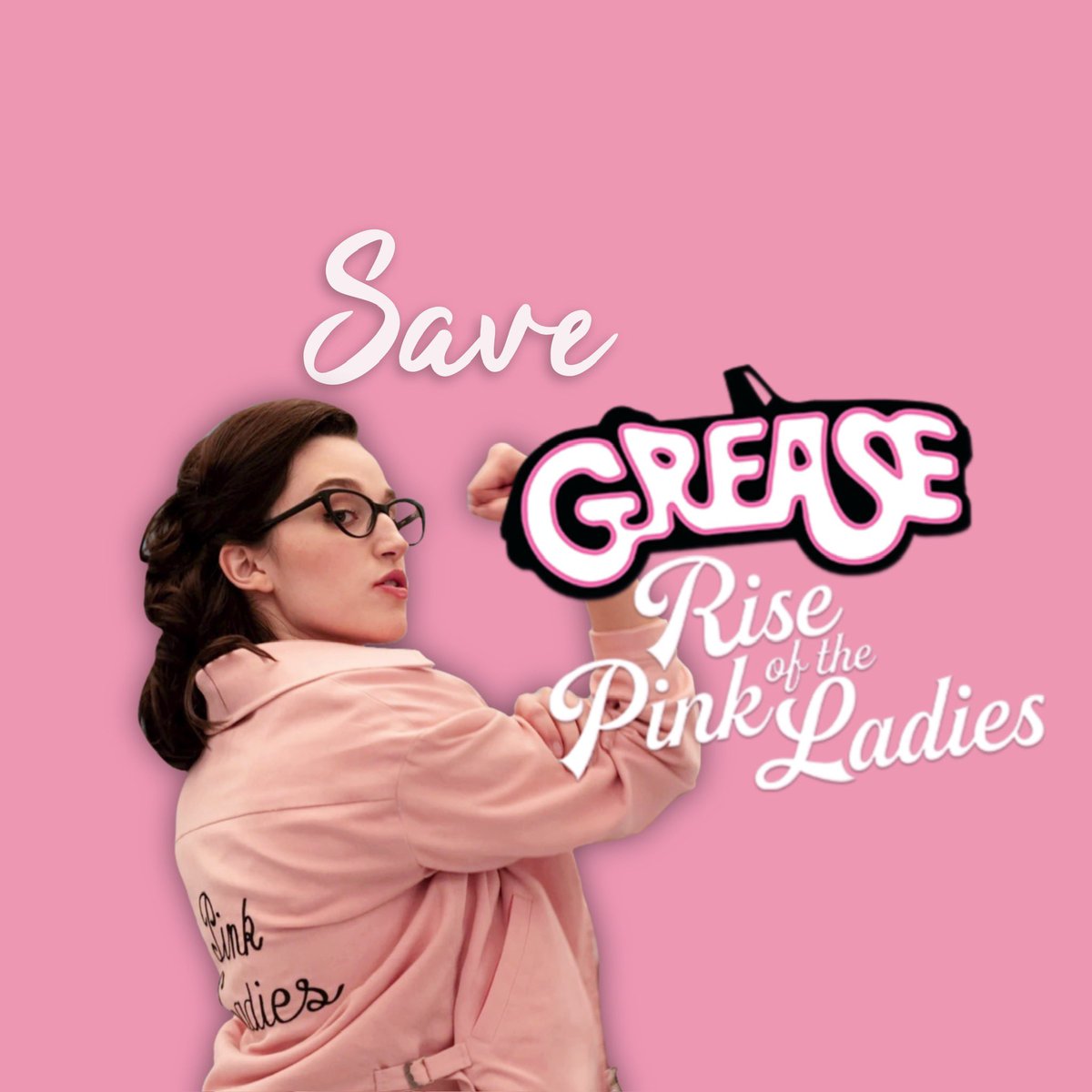 savepinksfans's tweet photo. 🎶 we want more 🎶 @nbc @TheCW @ABCNetwork @FOXTV @CBS please #SaveRiseOfThePinkLadies #SaveROTPL https://t.co/7zT1OVoutk