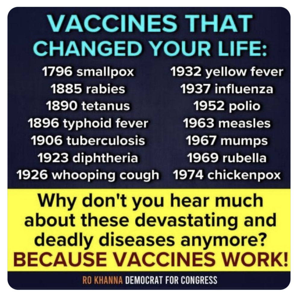 Vaccines work! #GetVaccinatedNOW