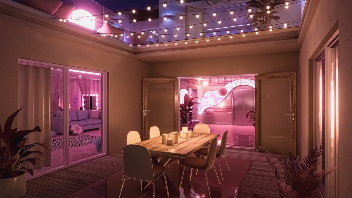 Neomance's tweet photo. A Home Set In Dreamy Colors
夢のような色彩の家

World : Y2K Dreamhouse
Author : Camille

World URL :
https://t.co/4FwdHnwXlS

#VRChat #VRC #VRChat_world紹介
#VirtualPhotography #Neo写真 https://t.co/GsnWLRUk1Q