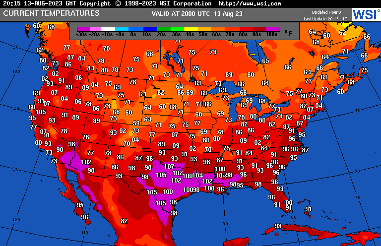 climateguyw's tweet photo. On SUN 8/13/23 historic CAT4 #HeatwaveChevron continued to bake the South. The PAC NW #heatwave attained major CAT3 status due to heat warnings issued by the NWS, so it got named #HeatwaveCitgo. @MichaelEMann @KHayhoe @KBMcLeodFLA @ZLabe
My criteria: https://t.co/VGZsiRMZcD https://t.co/apLRF7aNWt
