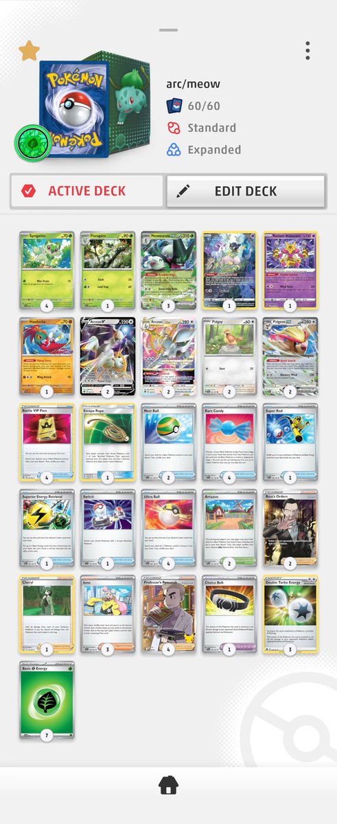 EnergyPants's tweet photo. @burchharrison I literally just took your exact Arc/Zard build and added the cat and other necessities LOL don't knock this until you've played it against the Zard, I've found I literally don't lose against Arc/Zard on low ladder at least 😂 https://t.co/bfme6jMjtE