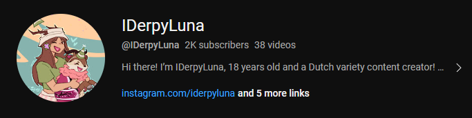 LunaDerpy's tweet image. YOOO WE HIT 2K ON YOUTUBE!! 
This is so awesome man, this is so cool :D
