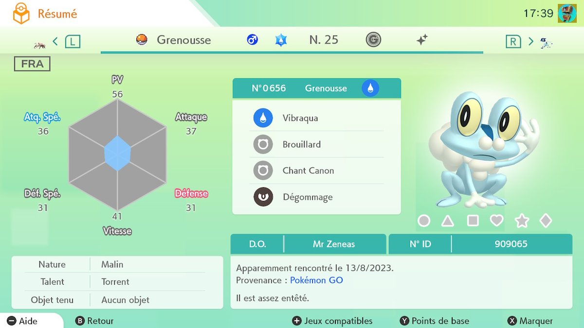 MrZeneas's tweet photo. #PokémonHOME #NintendoSwitch https://t.co/wsu4fSw6VM