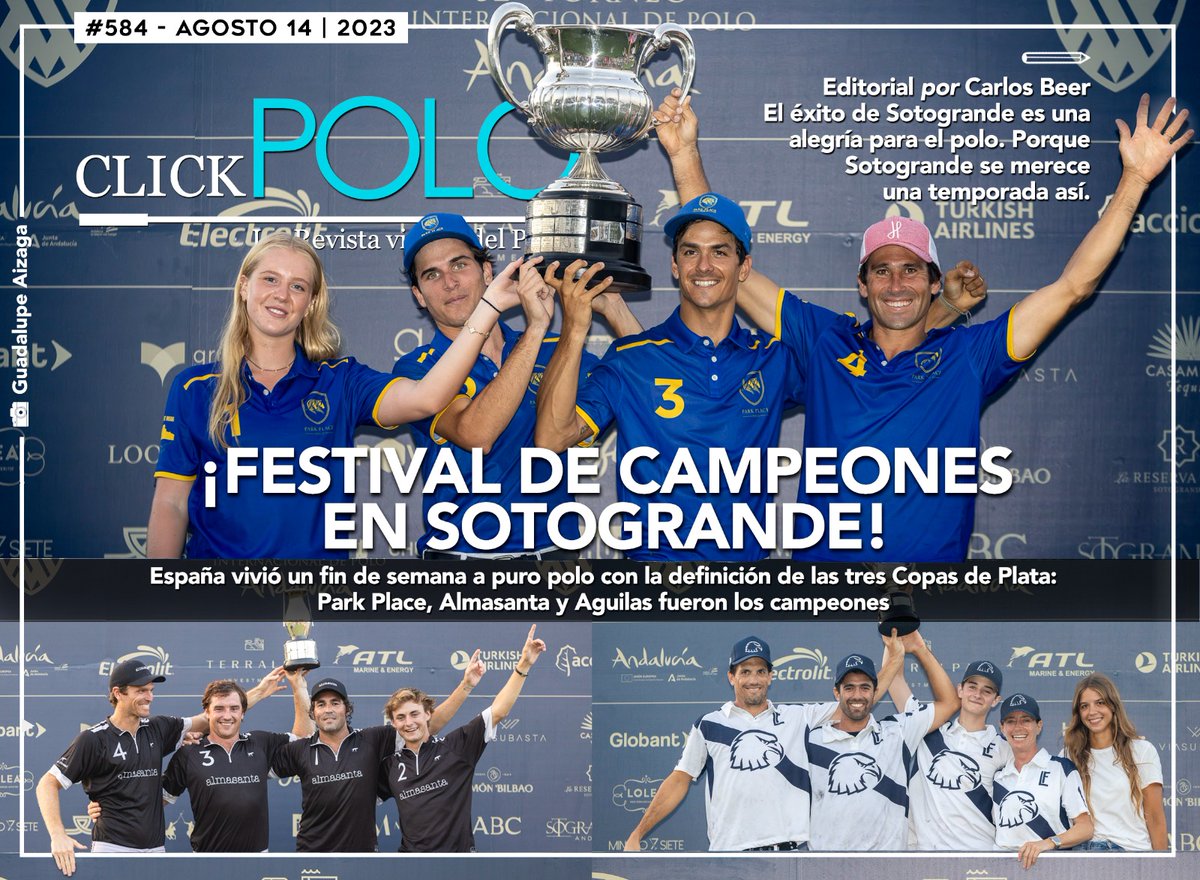 REVISTA CLICKPOLO 584!! 
Más de 50 páginas con todas las definciones de Sotogrande! 
Además, Francia, Argentina, Estados Unidos y mucho más... 
Click en clickpolo.com.ar

<a href="/SantaMariaPoloC/">Santa María PoloClub</a> <a href="/minutosiete/">minuto.siete</a> <a href="/horseandhoof/">Horse and Hoof</a> <a href="/USPoloAssnUSA/">U.S. Polo Assn. USA</a> @globalpolotv <a href="/PoloSpain/">Polo en España 🇪🇦</a> <a href="/hilario_ulloa/">Hilario ulloa</a>