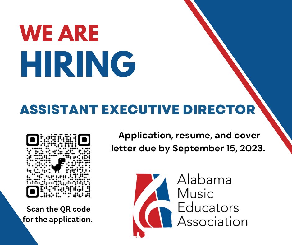 AMEA is seeking applicants for the position of AMEA Assistant Executive Director. Visit jotform.com/232174483385158 for more information and to apply!