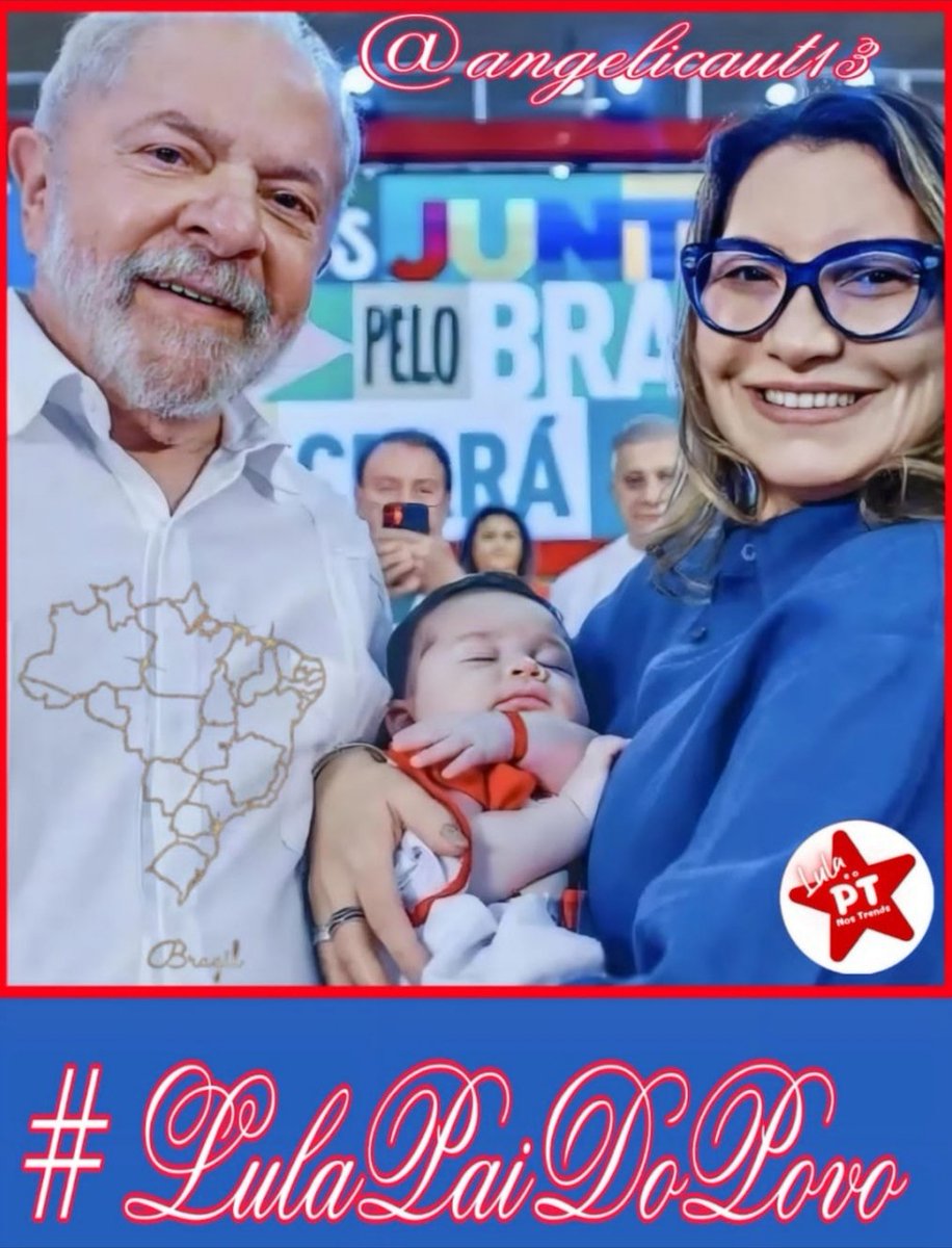 SEMPRE DIGO e para sempre vou dizer!
Lula você é o cara!
#LulaPaiDoPovo 
<a href="/angelicaut13/">Angel Floyd LULA PRESIDENTE ⭐️❤️🚩🇧🇷🤜🏾🤛🏻</a> 
@Cristia77345298 
<a href="/Maria_Rebocho__/">Maria✨</a> 
<a href="/fefejunqueira/">Fernanda Junqueira</a> 
<a href="/V13lula/">Karen Lúcia♀️🚩🌵</a> 
<a href="/LuceliaPT13/">Lucélia Apoema ⚖️✊🏾🏹</a> 
<a href="/rodolfo_claudia/">Ana Cláudia 🚩🇧🇷</a> 
<a href="/MariaPAlves_23/">✊🏼mjdpas✊🏼</a> 
<a href="/InesNasciment12/">Ines Nascimento</a> 
<a href="/Simonycorredora/">Simone Shut up & Listen</a>