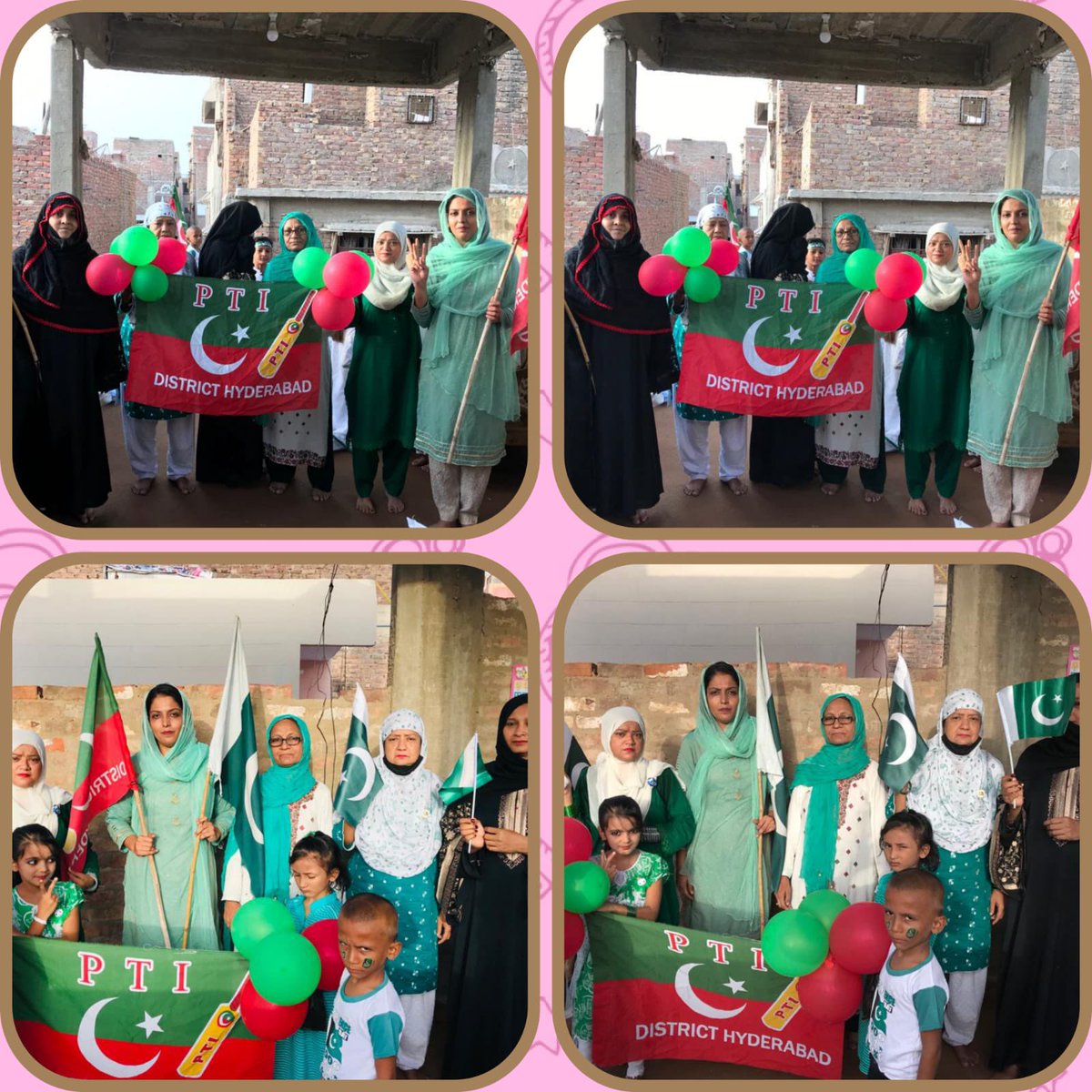 PTIofficial's tweet photo. Women of this country have faced unprecedented brutality, yet they stand stronger than ever in this fight for Haqeeqi Azadi! 

#غلام_نہیں_آزاد_پاکستان https://t.co/EE4dAzANpi