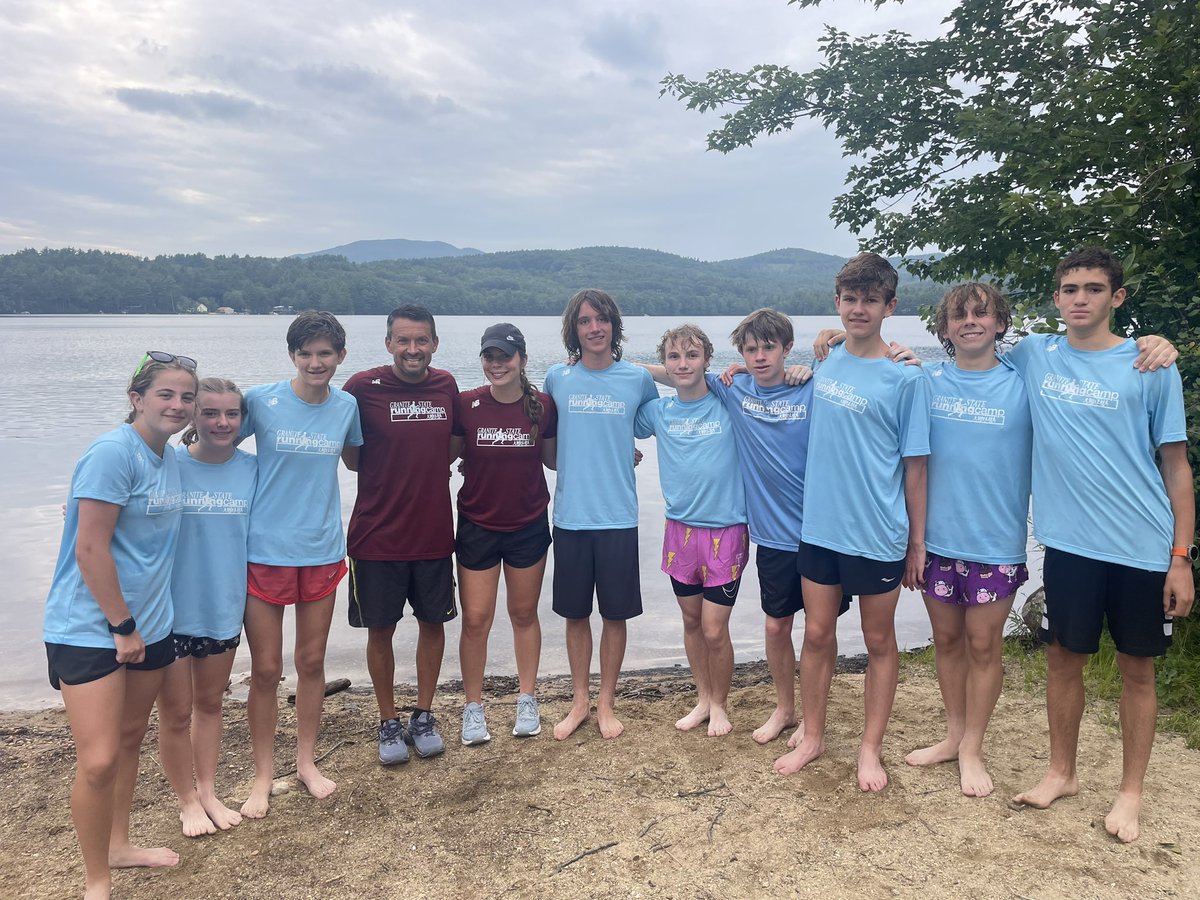 Groton Dunstable student athletes enjoying the water after a run at Granite State Running Camp last week. <a href="/RunGraniteState/">GSRC</a> <a href="/GrotonDunstable/">GD athletics </a> <a href="/GrotonChannel/">The Groton Channel</a> <a href="/Grotonherald/">Mingolelli</a>