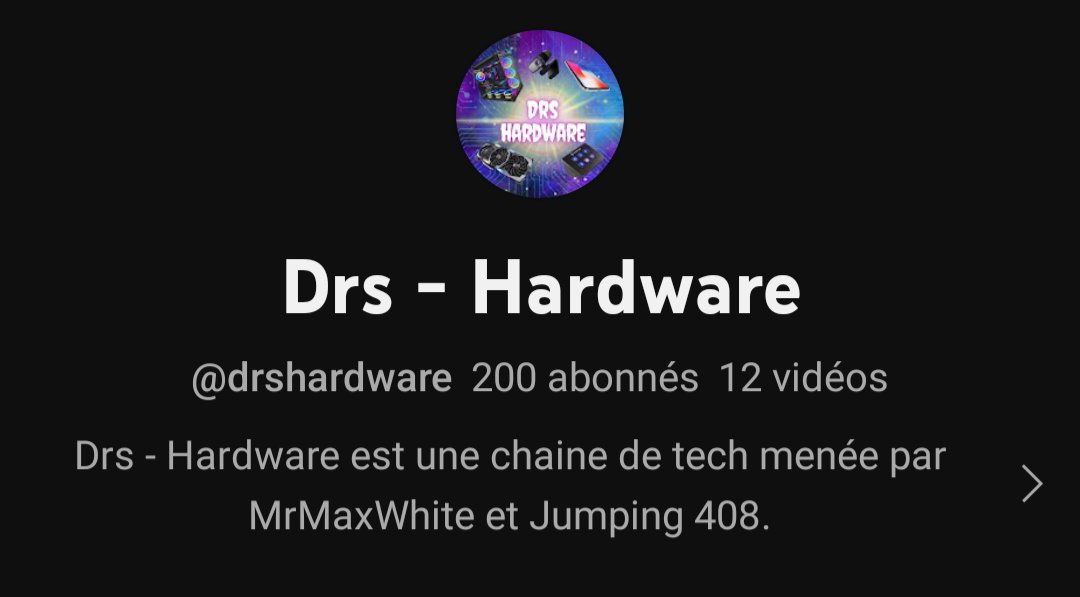 Un énorme merci pour les 200 abonnés 🫶🫶