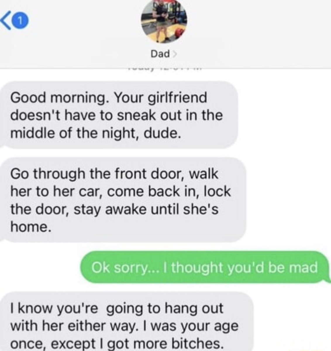 Bro got destroyed by his dad 🗿