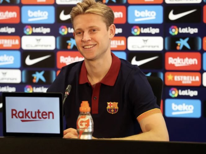 DONFREDSTLOT's tweet image. Frenkie de Jong 🗣️: "Se pa fòt Getafe paske yo jwe konsa. Se LIGA ak ABIT  yo ki dwe reyaji, se yon wont."