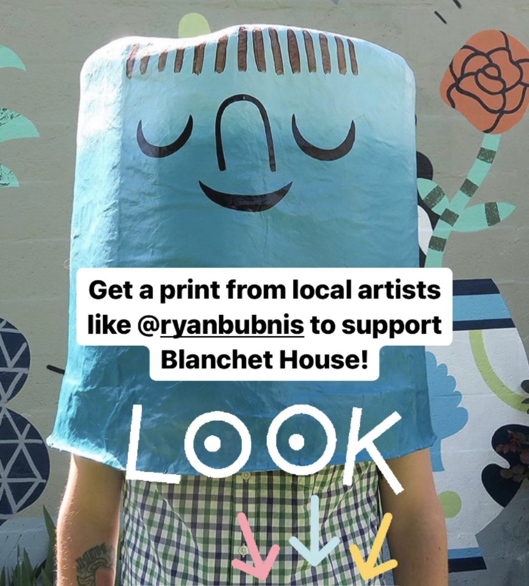 blanchethouse's tweet photo. Local artists like @ryanbubnis are selling prints of their work to support Blanchet House’s services. See all of the art at https://t.co/8N5xVsogix #ontheledge #bhontheledge https://t.co/RrHu0a2WJZ