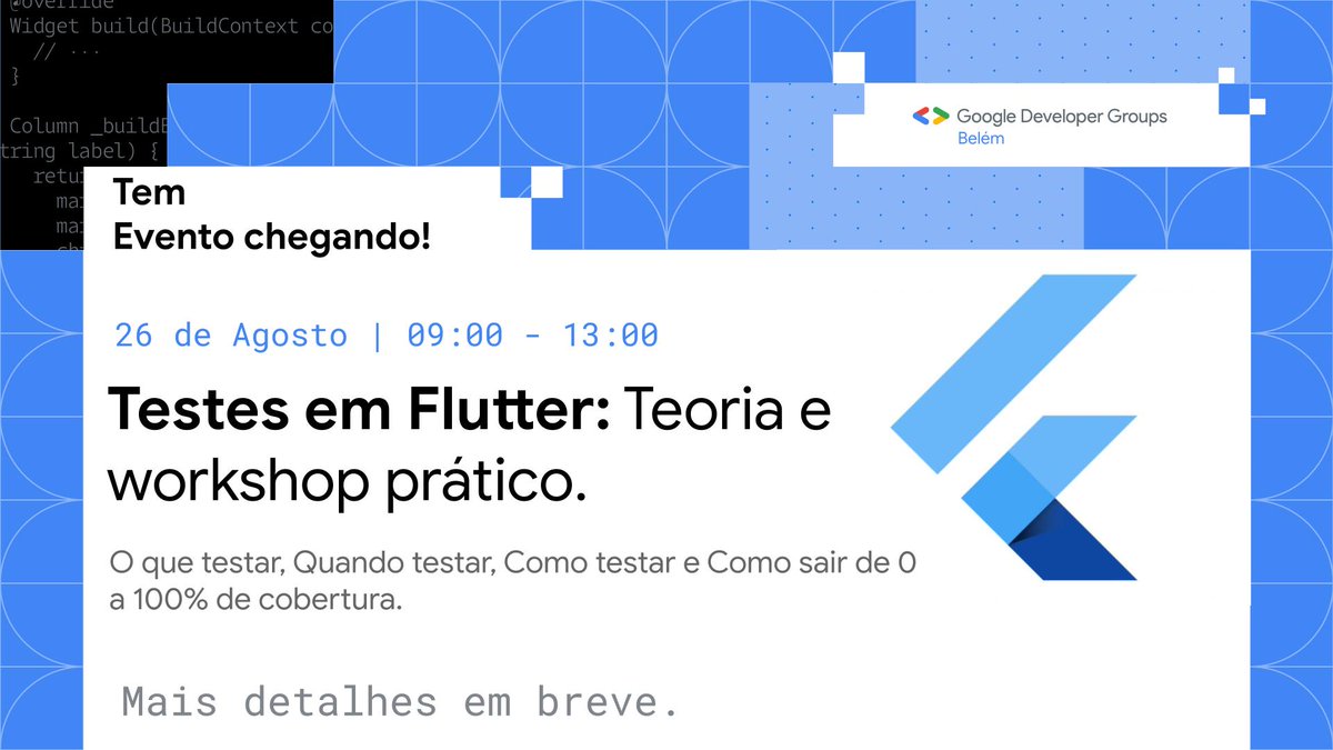 GDG Belém tweet media