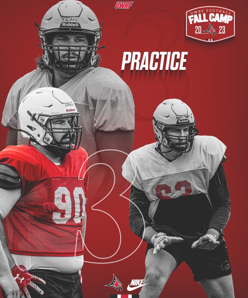UWRFFootball's tweet image. All Gas, No Breaks. Back to work for Practice 3. #Practice3