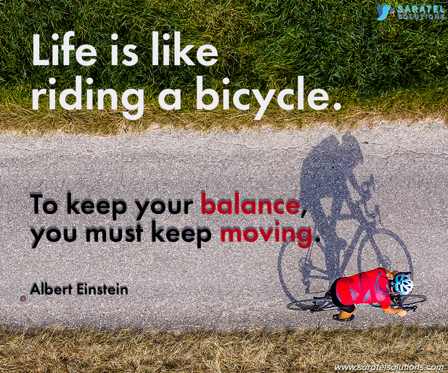 saratelsolution's tweet photo. Life is like riding a bicycle, where balance thrives through constant movement, gracefully steering us through every twist and turn. 

#Monday #MondayMotivation #LifeInMotion #FindYourBalance #EmbraceTheRide #KeepMovingForward #LifeLessons https://t.co/3yorrf4XoL
