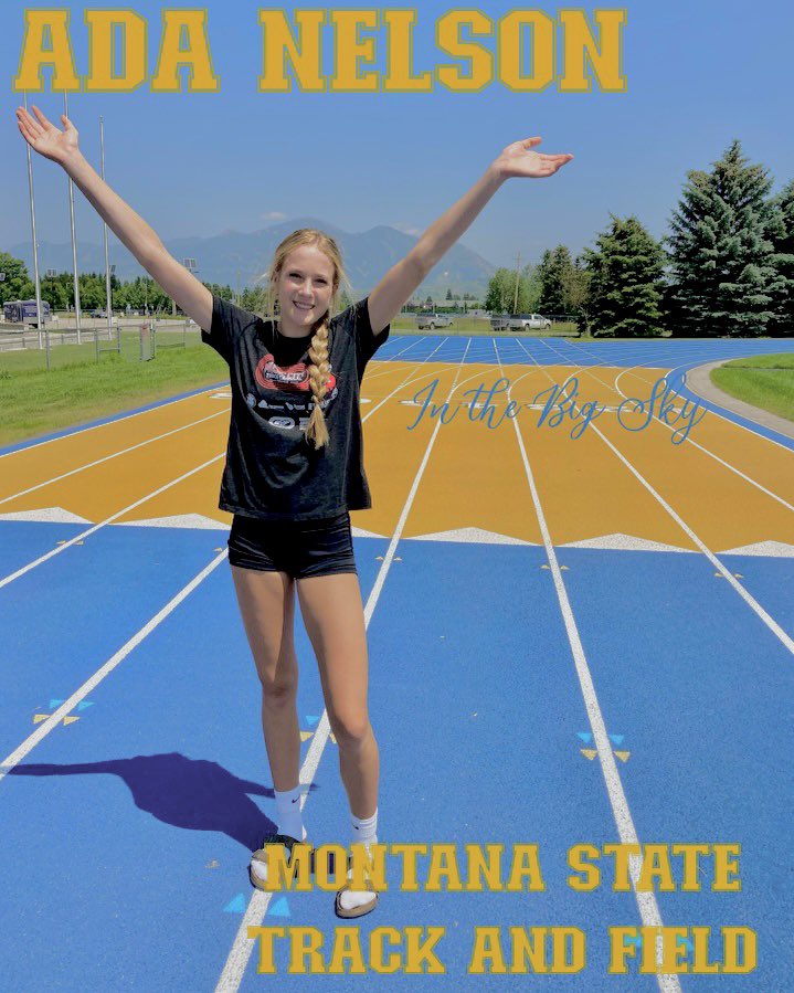 Montana State has always felt like a place I could call home. I’m so blessed to receive an offer to run for the Bobcats!! 💛💙 A big thanks to <a href="/lyleweese/">lyleweese</a> <a href="/MSUBobcatsTFXC/">Montana State TF/XC</a>