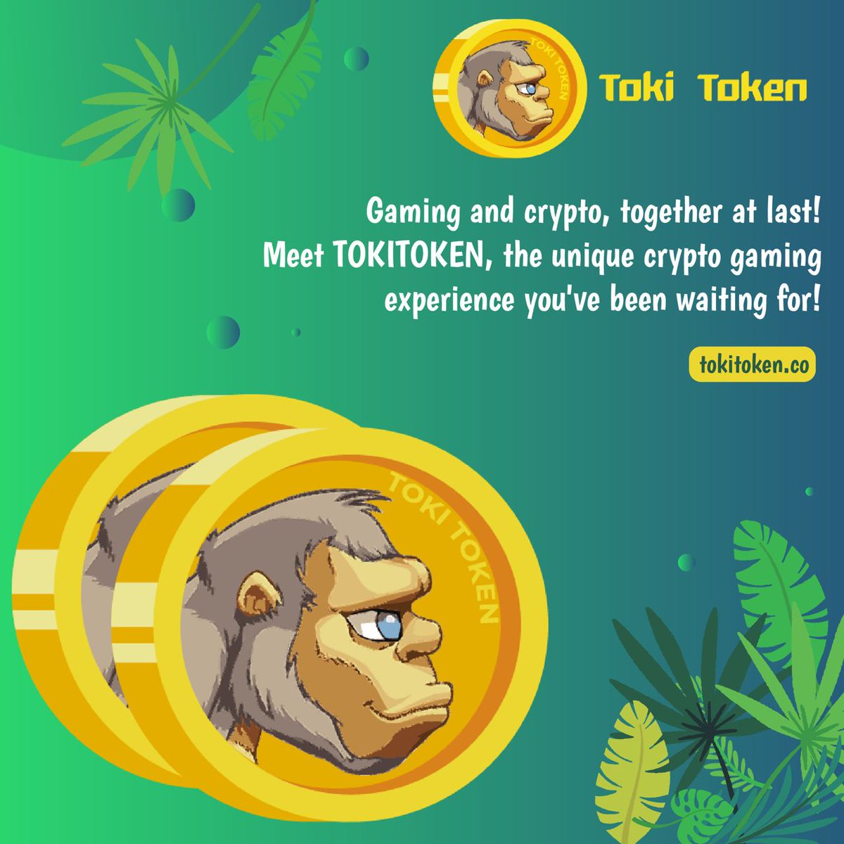 Toki_Token's tweet photo. Gaming and crypto, together at last! Meet TOKITOKEN, the unique crypto gaming experience you've been waiting for!
#Toki #TOKITOKEN #cryptonews https://t.co/Pgj8hBQwMu