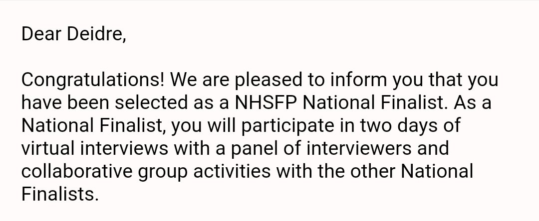 IWriteRxforEduc's tweet photo. Ecstatic isn't even the word to describe how I'm feeling about working alongside @HeadStartgov!

Out of all the applicants, I was selected as 1 of 15 National Finalists for the National Head Start Fellowship Program, and from those 15, I was chosen as 1 of 5 for the Fellowship. https://t.co/XnLeHI3S5y