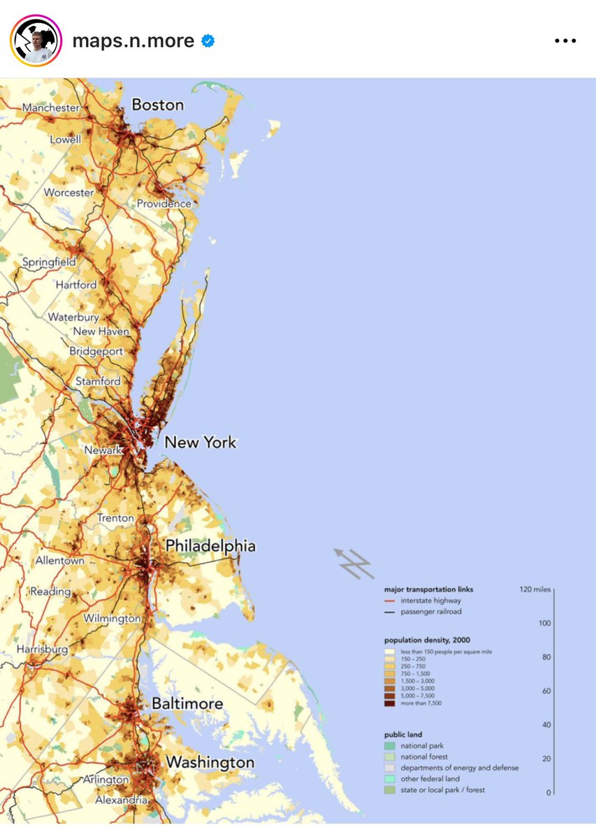 jaapmodder's tweet photo. The BosWash Megapolis is al in de sixties “ontdekt”. Is er ook een Europese megapolis ? Zeker, die heet #Eurodelta en is al veel te lang veelbelovend. Net als in de US bestaat de Eurodelta wel maar het potentieel ervan wordt nog steeds niet benut. Via @instagram @Deltametropool https://t.co/TlgdGyHGDC