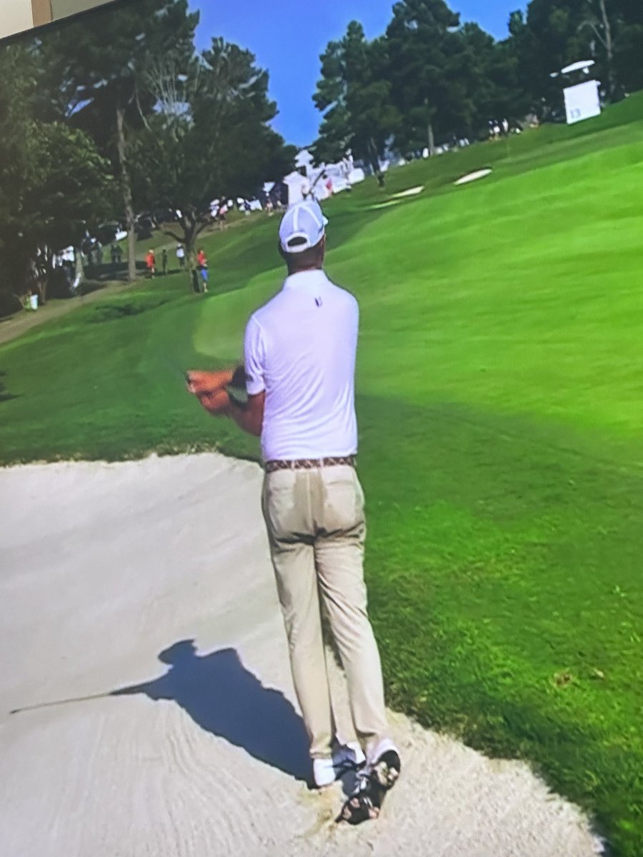 Someone get glover a new pair of shorts..