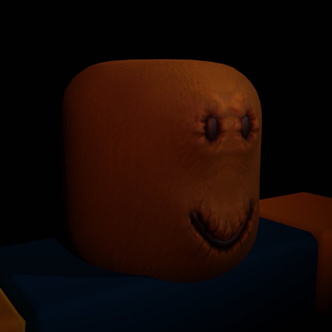 realistic noob face - Roblox