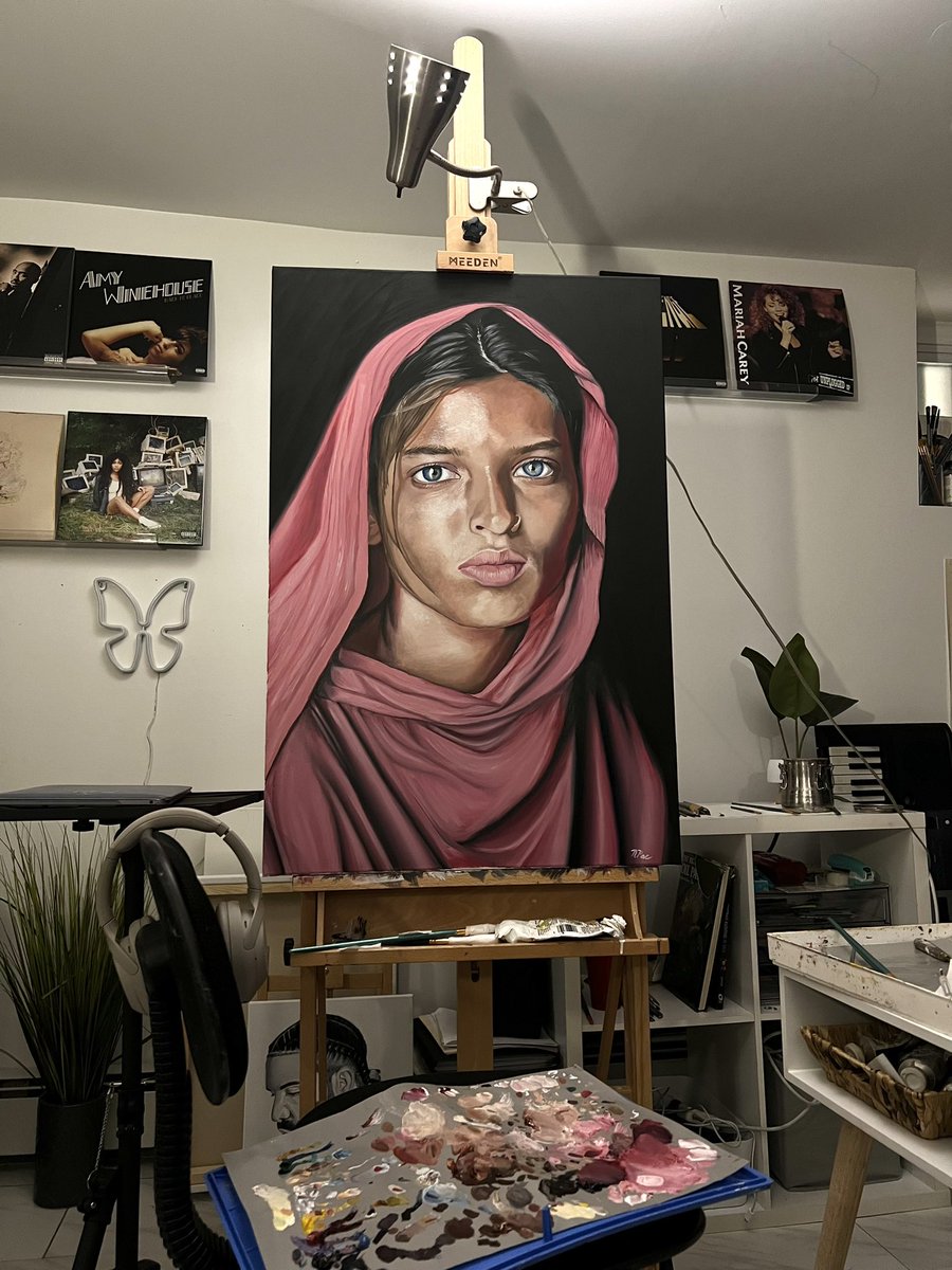 Nellyypac's tweet photo. My new oil painting 🎨 (24 x 36 in.) https://t.co/8rbHS8jD3g