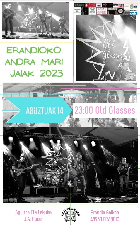 oldglasses_'s tweet photo. Ya estamos de vuelta, gente, nos vamos este lunes 14 a la noche a Erandio Goikoa, ctra. de Asua a Leioa, para presentar nuevos klasikazos. Os esperamos allí a las 11.
#oldglasses_ #erandiogoikoa #erandiokoandramari2023 #rockbizkaia https://t.co/CgCKkmvJAO