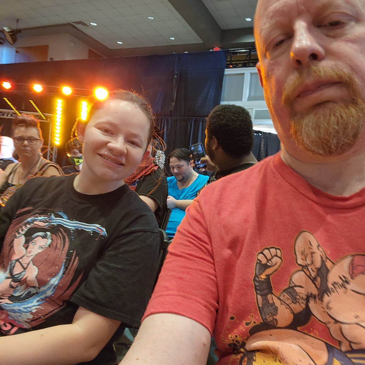 JeffCapo's tweet image. Repping #PrettyProper @RealLadyFrost and @RealSavageGent at @deadlockpro in Durham,  NC