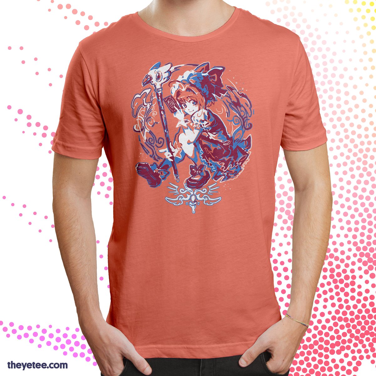 木之本桜 「Catch her if you can! Designed by  #dail」|The Yetee 🌈のイラスト