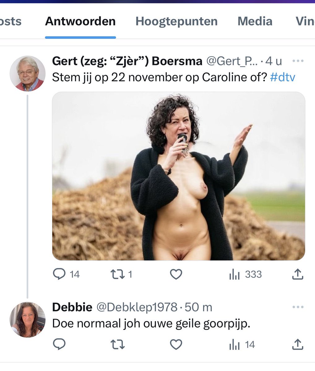 Debklep1978's tweet photo. Ja flikker maar op smerig bejaard stuk stront. https://t.co/fvikNkwqRk