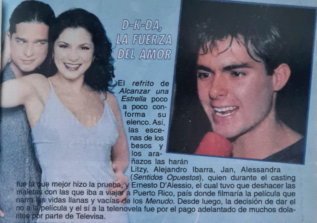 horadlanovela's tweet photo. #DKDA 1999
#SentidosOpuestos #AlessandraRosaldo #ErnestoDAlessio
Vía MiGuía
Captura de https://t.co/7XMgBKpeji https://t.co/rcoiZW1vNh