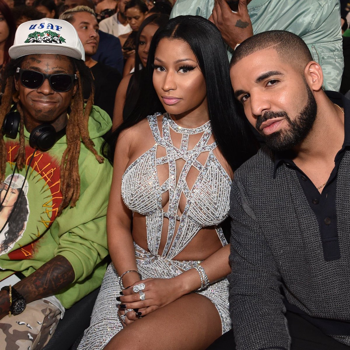 HipHopAllDay's tweet photo. Never getting a Wayne, Nicki &amp; Drake collab album is one of the biggest tragedies in hip hop 💔 https://t.co/1LIe9EENZL