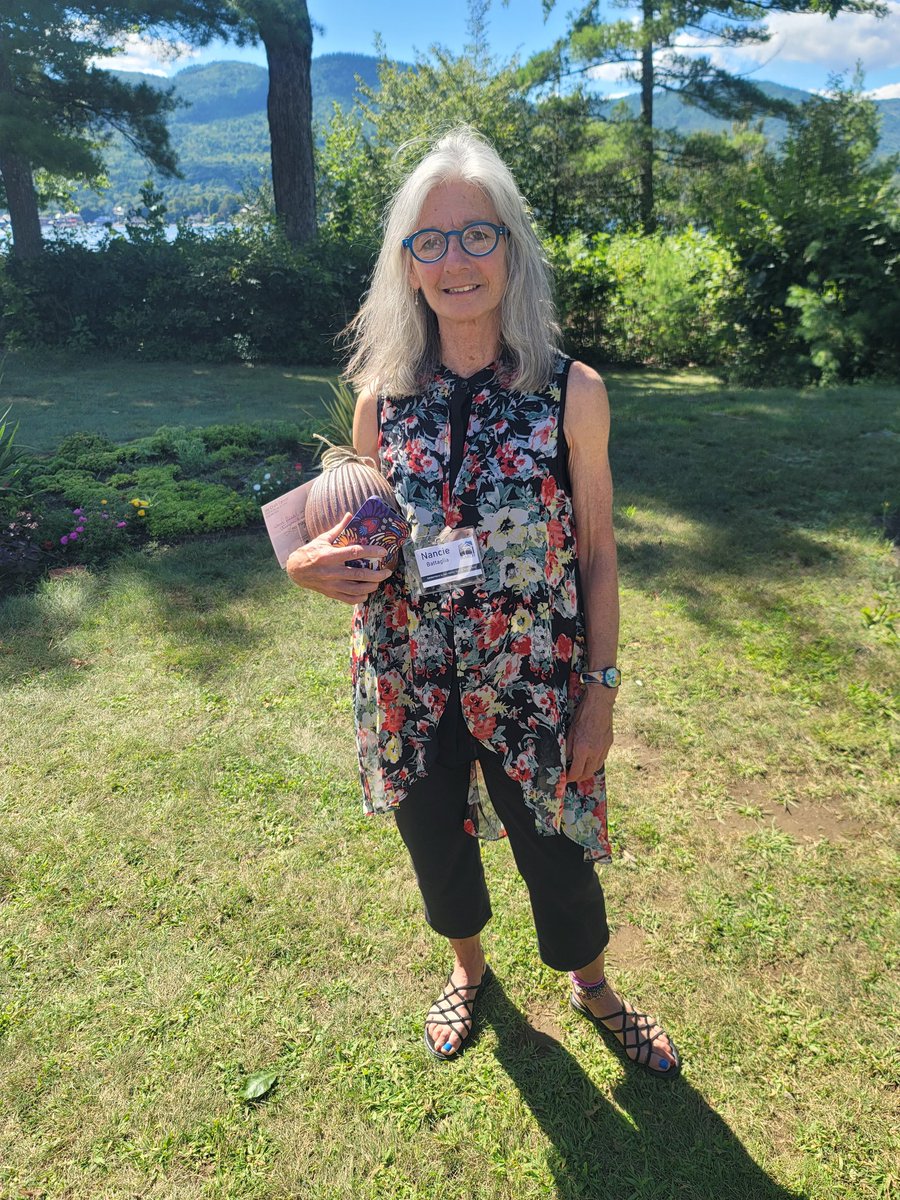 jacbowen8's tweet photo. Congrats to Nancy Battaglia for receiving the 2023 @AARCH_NY  Preservation Award for all she has done to document the Adirondacks through the lens. @WiawakaCFW was the perfect place to honor her. Cheers, Nancy. https://t.co/dF7C7FaxrM