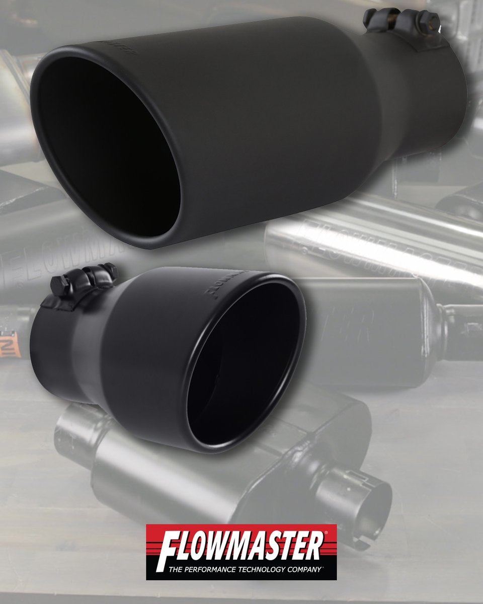Holley_News's tweet photo. New Products: Flowmaster Stainless Steel, Black Ceramic Coated Exhaust Tips
Constructed from 304 stainless steel, these tips are a clamp on style so they can be easily installed with basic hand tools.
Get yours here: https://t.co/6WOQNmh3m9
#FlowMaster #FlowMasterEquipped https://t.co/vC095ZC0fg