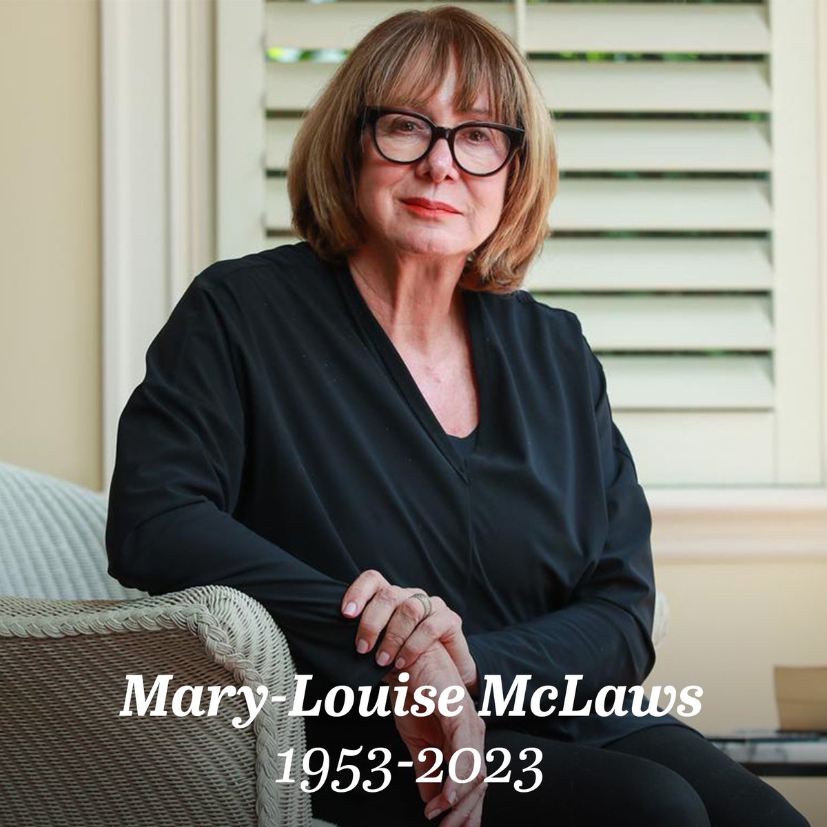 ChrisMinnsMP's tweet photo. Our nation has lost a truly great Australian.

From leading the charge to eliminate HIV, contain pandemics and helping stop the spread of Swine Flu.

There are very few health challenges our country faced in Professor McLaws' lifetime, that she did not tackle head on. https://t.co/YmmAz4bl9i