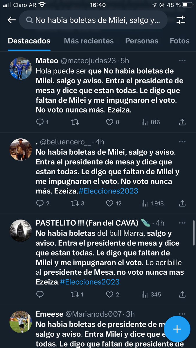 Marcelo Gaubeca tweet media