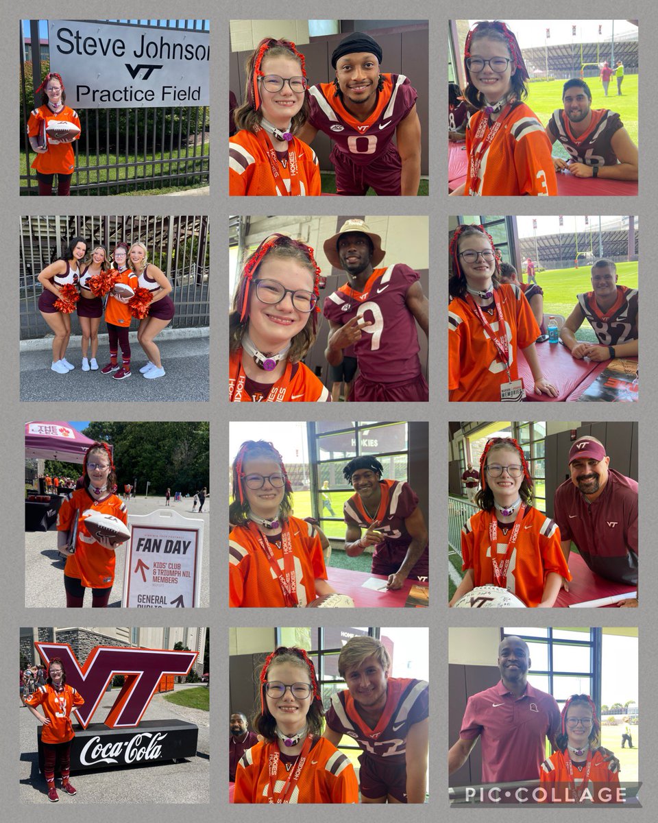 Dear <a href="/HokiesFB/">Virginia Tech Football</a> 🦃🏈

Thank you for a fun day 😊‼️

I will 👀 you on Sept 2 💥💥

🧡❤️ Dani Jo 🦃🏈

<a href="/RJXIII/">Ali Jennings</a> <a href="/DawainL/">Dawain Lofton</a> <a href="/GosnellBenjamin/">Benji Gosnell</a> <a href="/Stevegosnell12/">Stephen Gosnell</a> <a href="/kylelowe38/">Kyle Lowe</a> @jfuga01 <a href="/jcprice59/">JC Price</a> <a href="/CoachPryVT/">Brent Pry</a> <a href="/naspeoples/">Nas Peoples</a> <a href="/ColetonBeck/">Cole Beck</a> <a href="/CoachdjCheetah/">Derek Jones</a> <a href="/CoachPrioleauVT/">Pierson Prioleau</a> <a href="/coachstuholt/">Stu Holt</a> <a href="/Coach_Mines/">Fontel Mines</a>