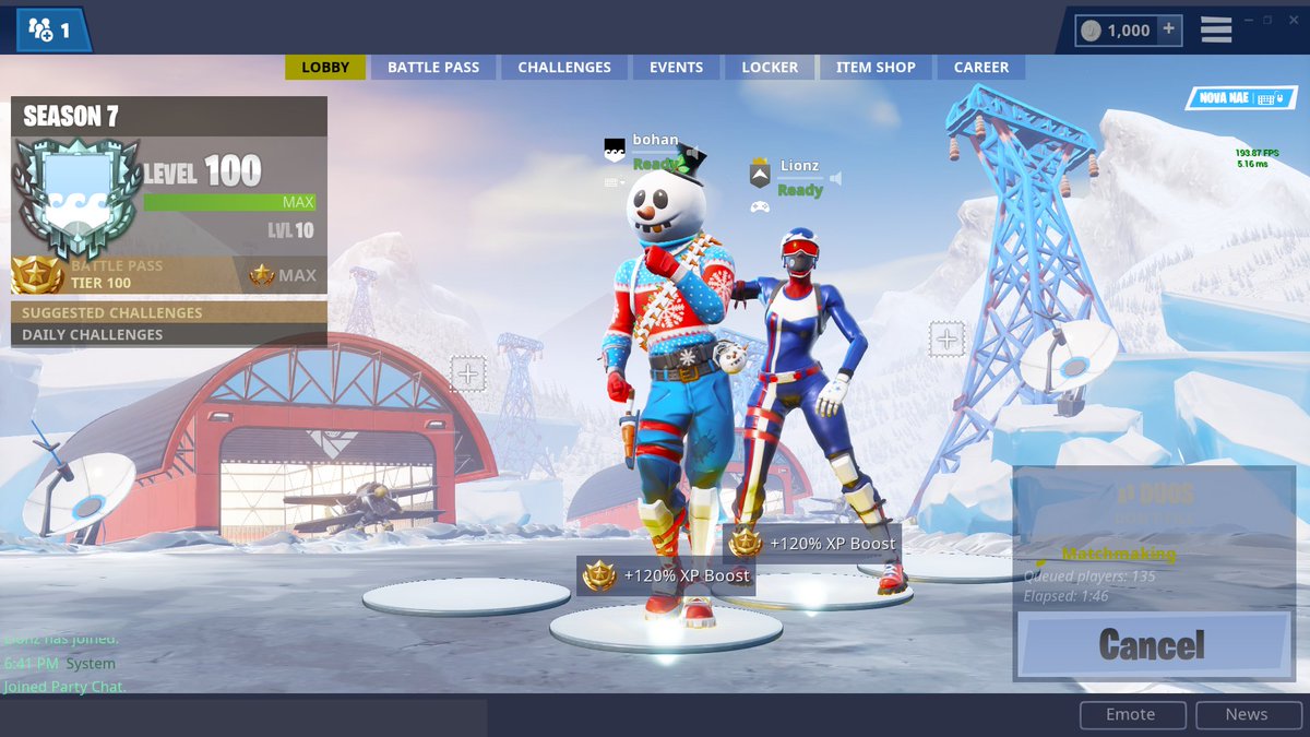 bohanFN's tweet image. 🏆DUOS🏆 ALL SZN @LionzFN