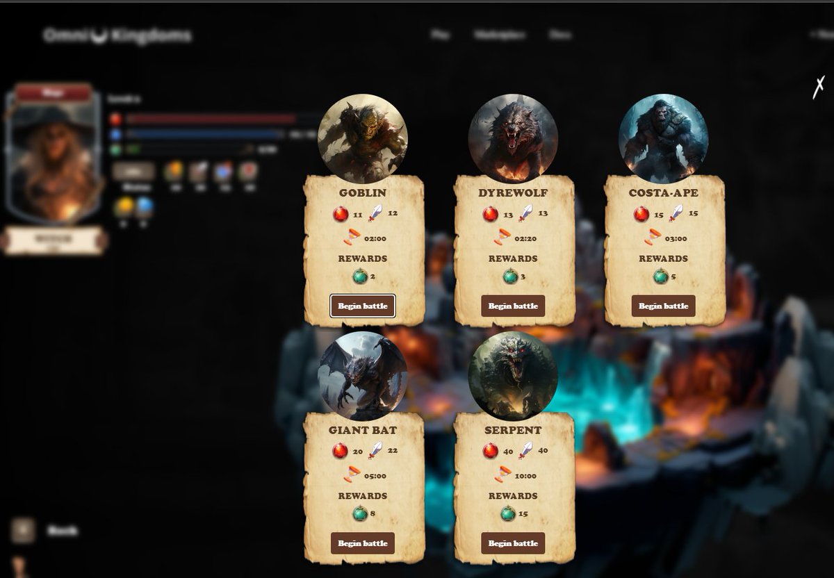 hey annon, minting ai generated nfts on defusion.ai ?  thats cool, but you know what is cooler? classic RPG, now on #opBNB try app.omnikingdoms.io yourself!
join the odyssey of opBNB journey, and lets get the competition going! #testnet and follow <a href="/OmniKingdoms/">Omni-Gauntlet</a>