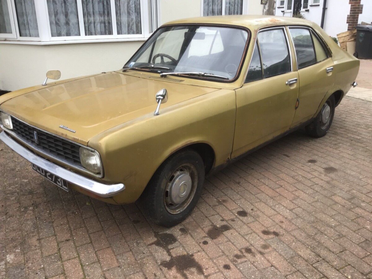 BarnFindsUK's tweet image. Ad - 1972 Hillman Avenger 1250 Super
On eBay here --&amp;gt;&amp;gt; ow.ly/vVgY50Py9l3

 #HillmanAvenger #classiccar #classicauto #carlovers #barnfind #garagefind #ukbarnfinds #retrocar