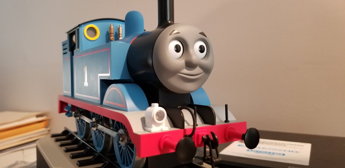 GWshunter's tweet photo. The shock of the century arrived at my doorstep today. Just opened up the Brass Thomas prop replica by @CoolProps_PR and I'm Still amazed that this is an officially licensed piece of merch. It's actually real. I'm kinda stunned, but very happy! https://t.co/6Obf18XAcU