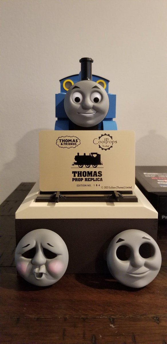 GWshunter's tweet photo. The shock of the century arrived at my doorstep today. Just opened up the Brass Thomas prop replica by @CoolProps_PR and I'm Still amazed that this is an officially licensed piece of merch. It's actually real. I'm kinda stunned, but very happy! https://t.co/6Obf18XAcU