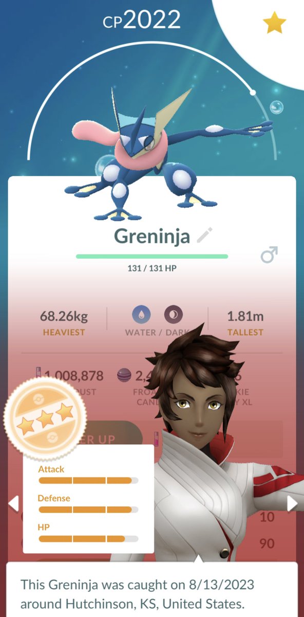 AndrewSharp1994's tweet photo. Pretty good Comm Day for Froakie! I was so close to my first ever shundo, but not just yet! I hope my luck increases for future comm days! #Pokemon #PokemonGO #CommunityDay https://t.co/GGVyGELQUV