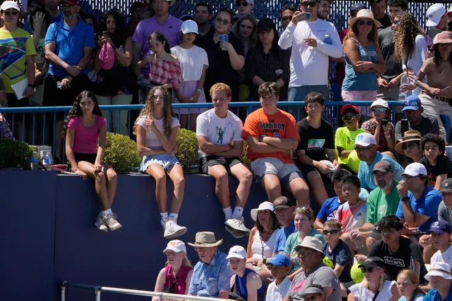 Novak Djokovic has filled an entire stadium in his return to USA by merely practicing. 

There is not an empty seat in the house.

Novak Djokovic is bigger than tennis.