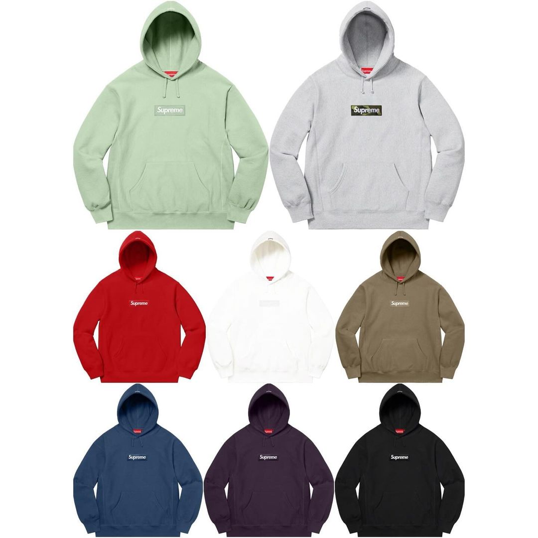 トップス Supreme Box Logo Hooded Sweatshirt(23FW) Supreme Box Logo Hooded Sweatshirt (FW23) White Men's - FW23 - US