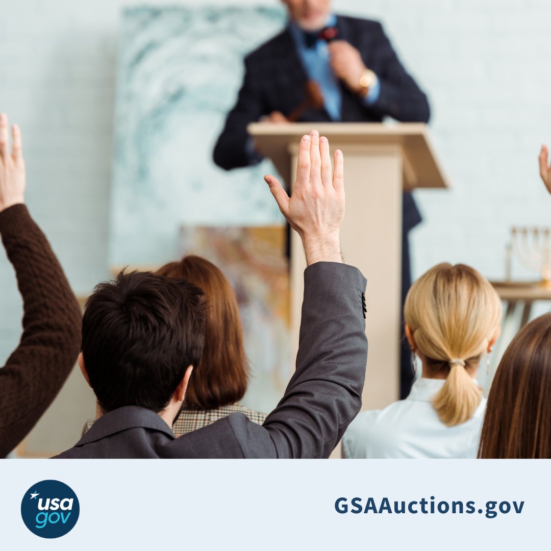 USAGov's tweet photo. Browse the new @USGSA Auctions website for the latest selection of used vehicles, furniture, and more! ๐ป ๐ ๐ ๐ฌ
Discover the possibilities and place your bid today. ๐ https://t.co/XiS4dkPa8Q #GSAAuctions https://t.co/zvJrxAVz9e