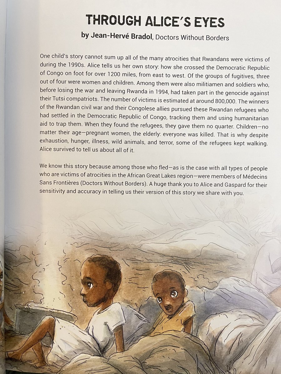 historycomics's tweet photo. An unflinching primary source look at a horrific topic - the art makes us personally involved and makes this history accessible and devastating. This is going into my classroom as we research multiple genocides through comics. @humanoidsinc @GaspardTa #TeachingWithComics https://t.co/D9lJW9nioM