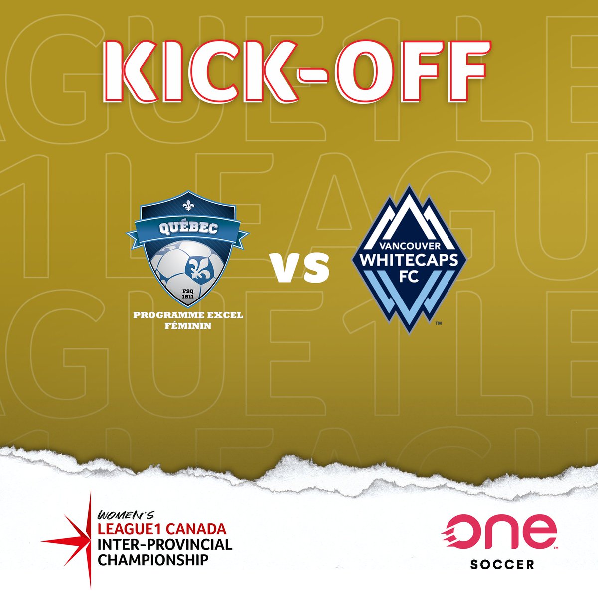 ⚽️Game Time Alert! Kickoff is just moments away for the Championship Final between @WFCElite and @academiecfm! 🇨🇦 Catch the action live on @onesoccer!📺 #WIPC23